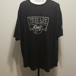 Fun Hog Ranch Las Vegas Nevada pig art black 3xl shirt
